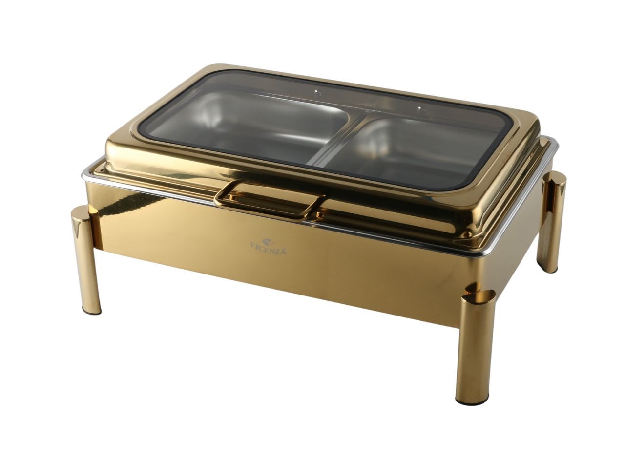 PABLO Hidraulic Chafing Dish 9L Gold VCF011-G